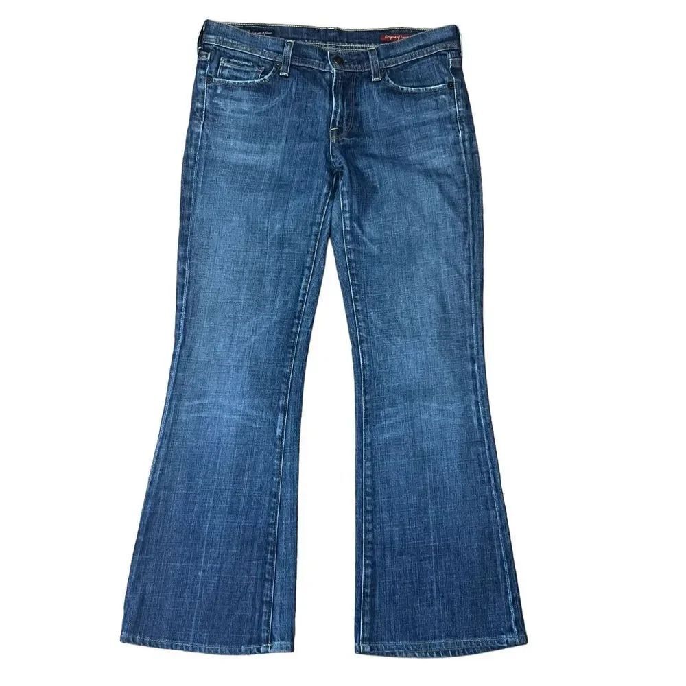 Citizens of humanity Ingrid stretch #002 low waist flair denim jeans 27(4)